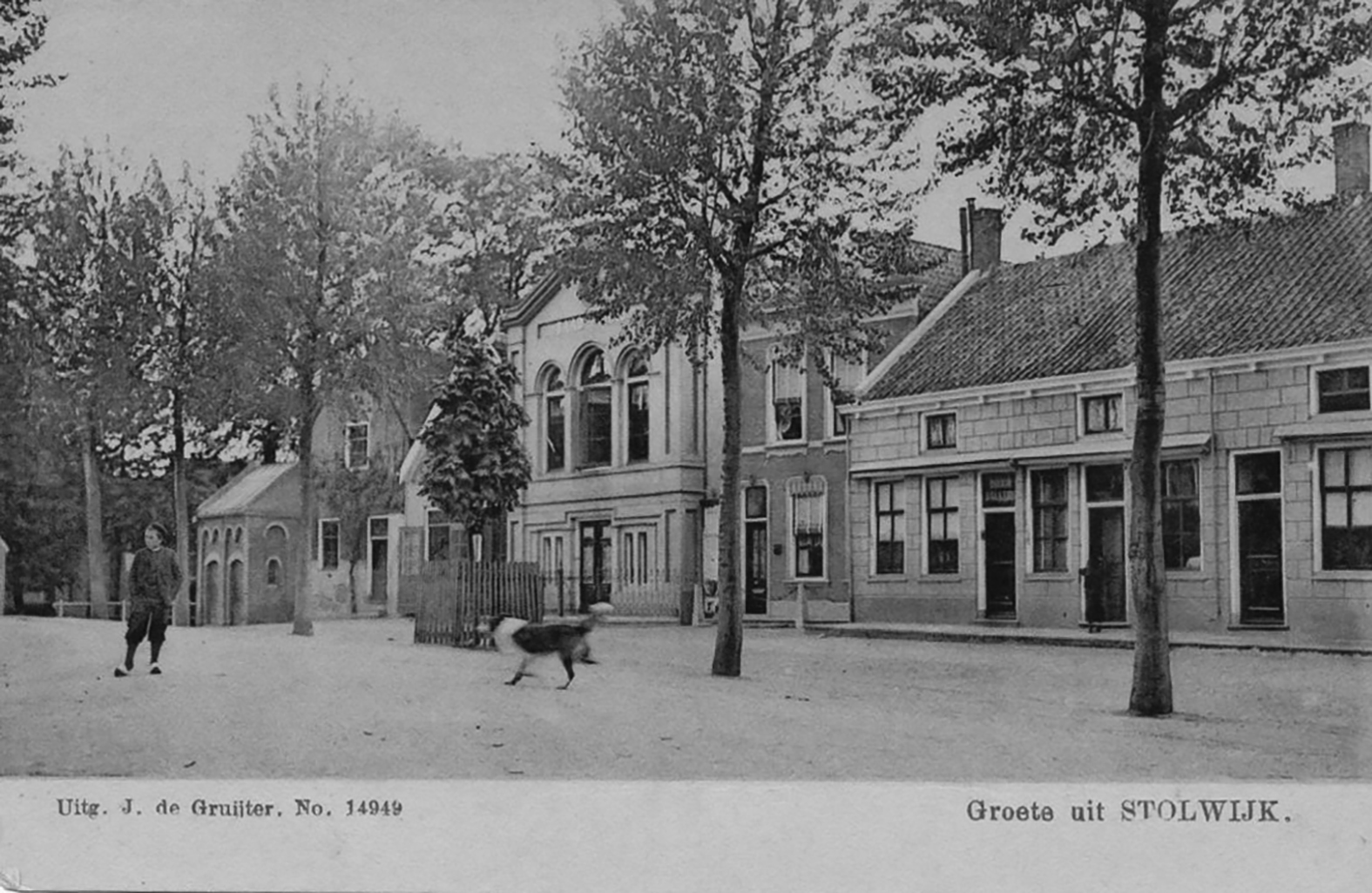 dorpplein rond 1910